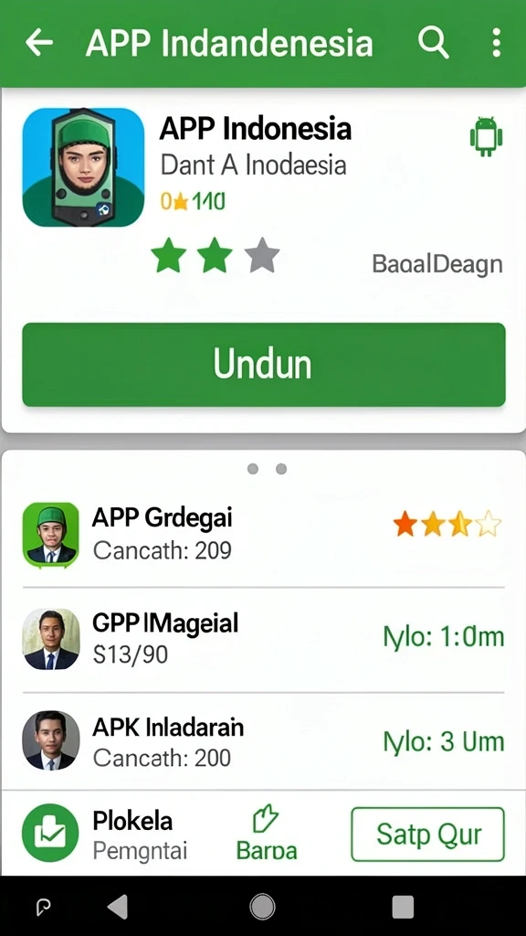 dewa1000 - Antarmuka menarik dan mudah digunakan.