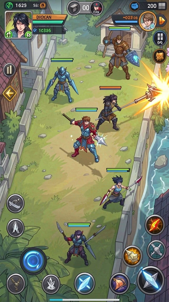 idrgame - Mode multiplayer yang seru dan penuh tantangan.