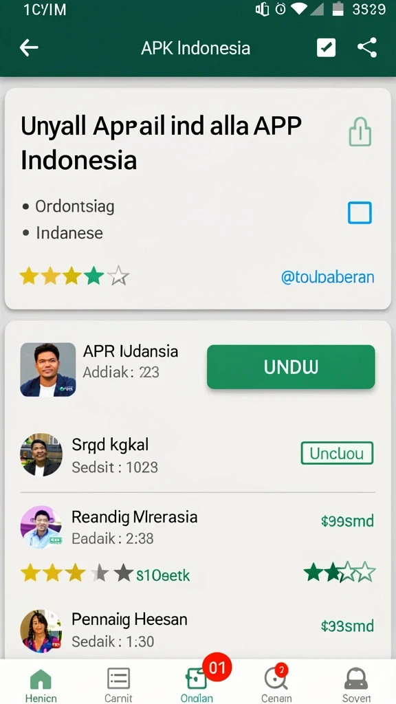 mega111 - Tampilan antarmuka yang ramah pengguna.