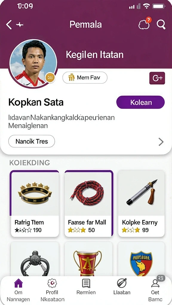 ngaso77 - Tampilan antarmuka yang ramah pengguna.