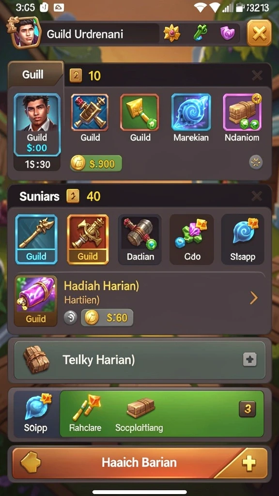 oddigo - Screenshot menunjukkan momen bermain di level menantang.