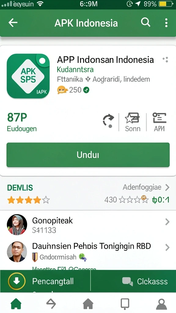 qqstar - Tampilan antarmuka yang modern dan intuitif.