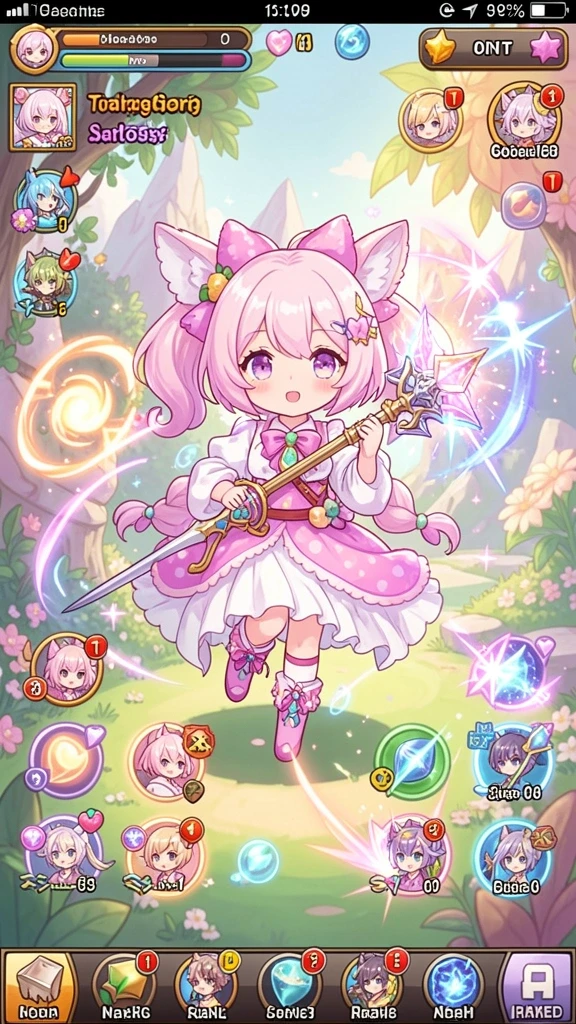 sr996 - Tangkapan layar menampilkan grafik yang memukau.